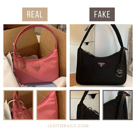 how to know if prada is fake|inside of prada bag.